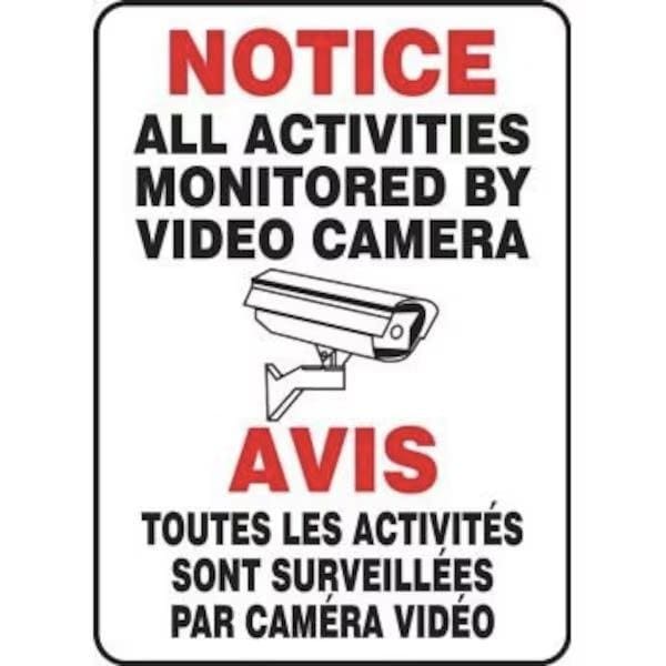 Accuform BILINGUAL SAFETY SIGN NOTICE FBMASE809VA FBMASE809VA - main
